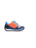 Naturino Leder-Sneakers "Sammy 2" in Dunkelblau/ Orange