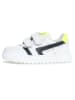Naturino Leren sneakers "Ceonia" wit/zwart/geel