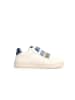 Naturino Leder-Sneakers "Theral" in Creme/ Blau