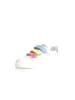 Naturino Leren sneakers "Theral" wit/meerkleurig