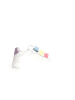Naturino Leren sneakers "Theral" wit/meerkleurig