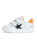 Naturino Leren sneakers "Pinn" wit/meerkleurig