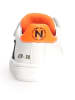 Naturino Leren sneakers "Pinn" wit/meerkleurig
