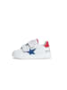 Naturino Leder-Sneakers "Pinn" in Weiß/ Bunt