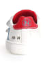 Naturino Leren sneakers "Pinn" wit/meerkleurig