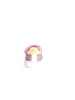 Naturino Leren sneakers "Pinn" roze/wit