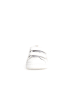 Naturino Leren sneakers "Pinn" wit/lichtroze/goudkleurig