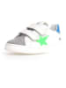 Naturino Leren sneakers "Pinn" wit/meerkleurig