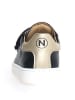 Naturino Leder-Sneakers "Hasselt 2" in Schwarz/ Gold