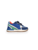 Naturino Leder-Sneakers "Bley" in Blau/ Grün