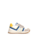 Naturino Leder-Sneakers "Evon 2" in Weiß/ Beige/ Bunt