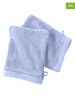 Soft by Perle de Coton 2-delige set: washandjes "Epo" lichtblauw
