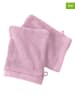Soft by Perle de Coton 2-delige set: washandjes "Epo" lichtroze