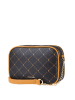 Puccini Torebka "Monogram" w kolorze granatowym - 25 x 17 x 8 cm