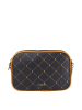 Puccini Umhängetasche "Monogram" in Dunkelblau - (B)25 x (H)17 x (T)8 cm
