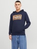 Jack & Jones Hoodie donkerblauw