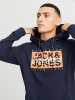 Jack & Jones Hoodie donkerblauw