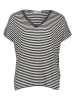 Sublevel Shirt in Schwarz/ Weiß