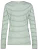 Sublevel Longsleeve in Mint/ Weiß