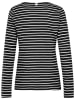 Sublevel Longsleeve in Schwarz/ Weiß