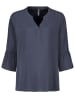 Sublevel Bluse in Dunkelblau