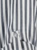 Fresh Made Bluse in Dunkelblau/ Weiß