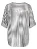 Fresh Made Blouse antraciet/wit