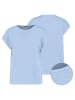 Sublevel Shirt lichtblauw