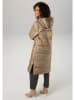 Aniston Steppmantel in Taupe