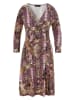 Aniston Kleid in Bordeaux/ Camel