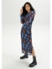 Aniston Jurk zwart/blauw
