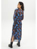 Aniston Jurk zwart/blauw