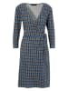Aniston Jurk in blauw/zwart/bruin