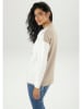 Aniston Pullover in Beige/ Creme
