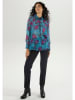 Aniston Bluse in Blau/ Lila