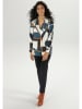 Aniston Blouse blauw/wit