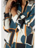Aniston Blouse blauw/wit