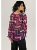 Aniston Blouse paars/zwart