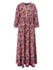 Aniston Kleid in Lila/ Braun