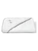 Schiesser Badcape "Las Palmas" wit