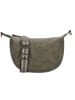 Beagles Umhängetasche "Malaga" in Khaki - (B)28 x (H)18 x (T)8 cm