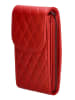 Beagles Handytasche "Rebelle" in Rot - (B)10 x (H)19 x (T)4 cm