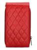 Beagles Handytasche "Rebelle" in Rot - (B)10 x (H)19 x (T)4 cm