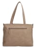 Beagles Schultertasche "Malaga" in Beige - (B)31 x (H)24 x (T)10 cm