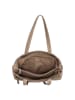 Beagles Schultertasche "Malaga" in Beige - (B)31 x (H)24 x (T)10 cm