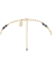 U.S. Polo Assn. Vergold. Halskette mit Edelsteinen - (L)37 cm