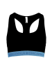Muchachomalo Sport-BH in Schwarz