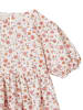 vertbaudet Kleid in Weiß/ Rosa