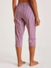 Calida Pyjama-Hose in Lila/ Schwarz/ Weiß