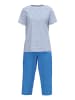 Calida Pyjama in Blau
